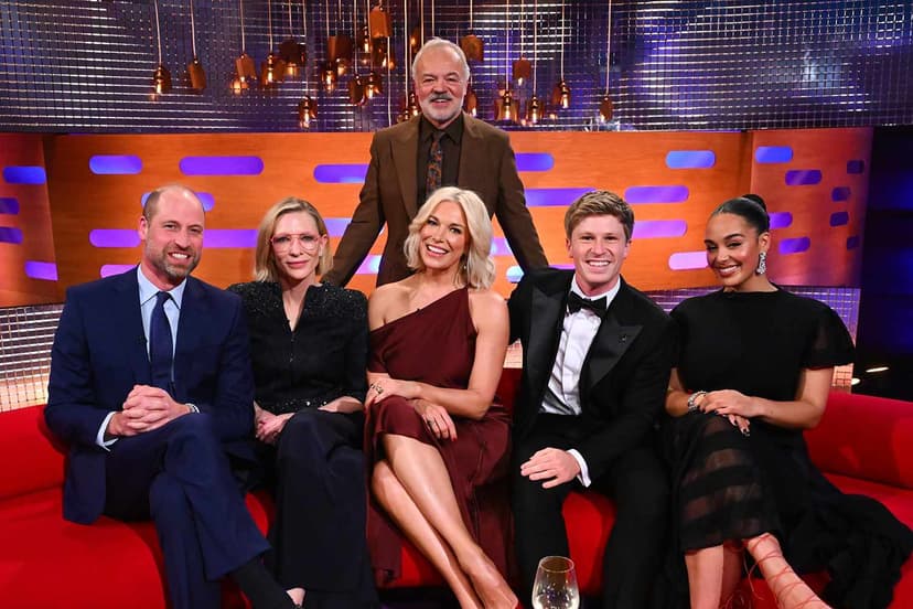 Prince William Reveals Favorite Shows on Graham Norton