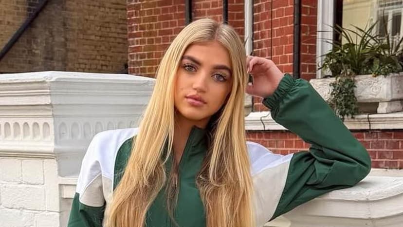 Princess Mimics Mum Katie's Style in Green Tracksuit