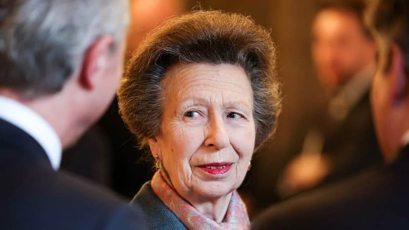 Princess Anne steps out in London for food lecture