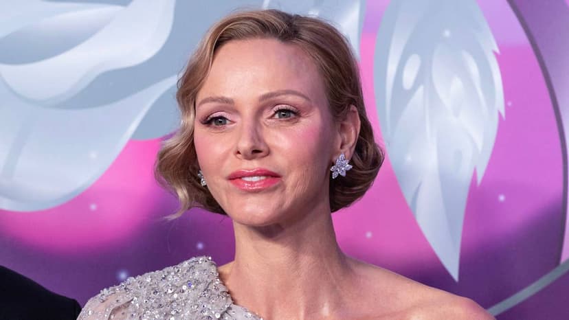 Princess Charlene Dazzles at Galaxy Ball