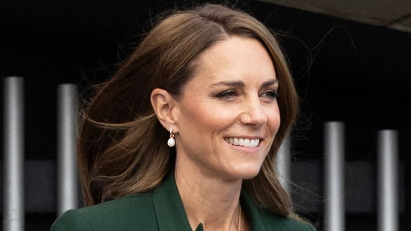 Princess Kate Stuns in Summer Stripes at Games
