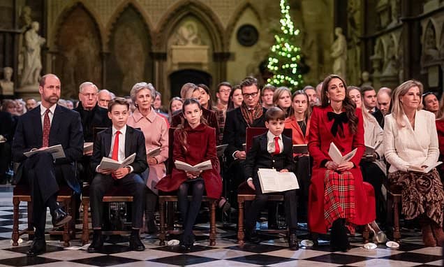 Kate's Christmas Carol Service: Stars & Royal Family Gather