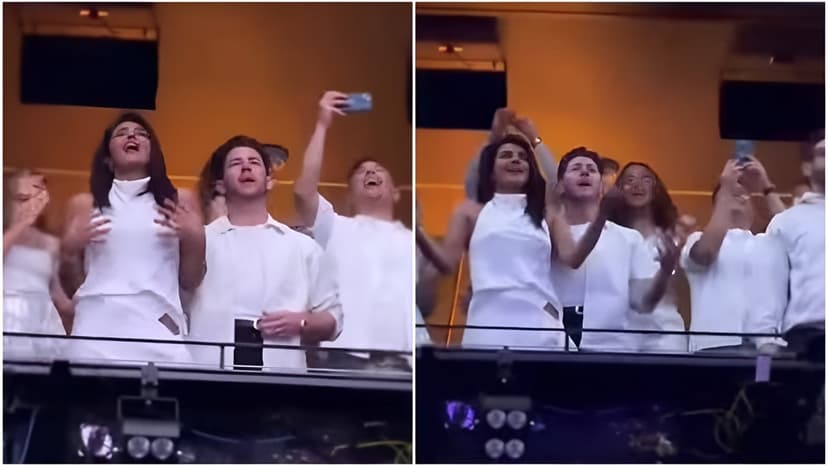 Priyanka & Nick's Vegas Night Out with Backstreet Boys