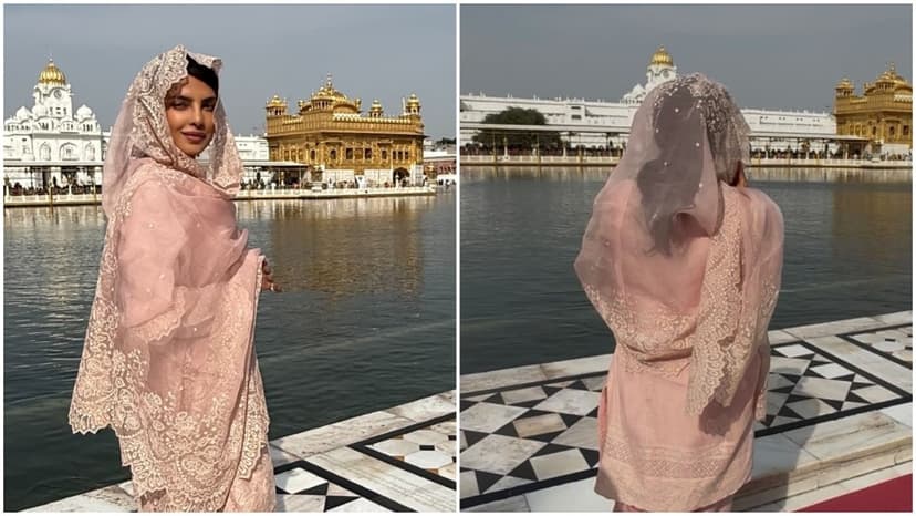 Priyanka Chopra's Spiritual Sojourn at Golden Temple