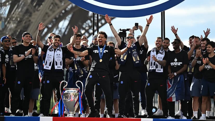 Paris Celebrates PSG's Champions League Win Amidst Nightly Clashes
