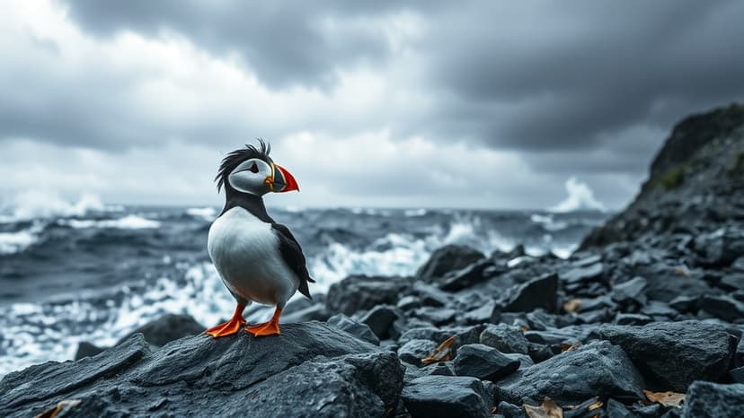 Storm Chandra Batters Puffins: Food Scarcity Hits