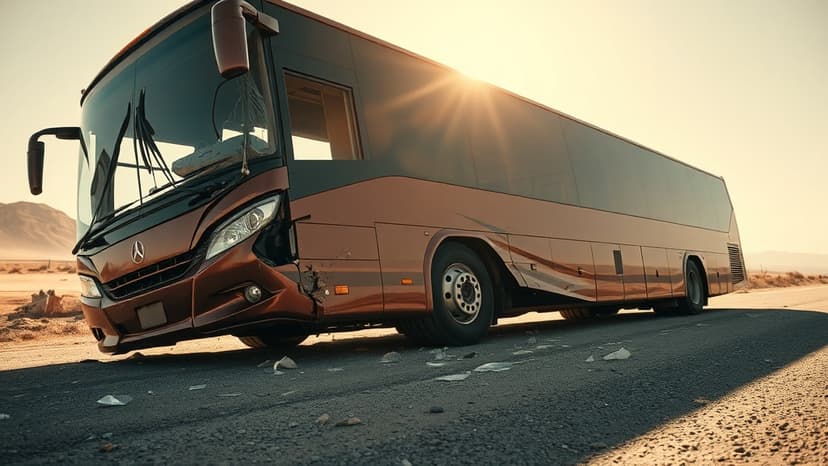 Brake Failure Causes Fatal Bus Crash in Pune Ghat