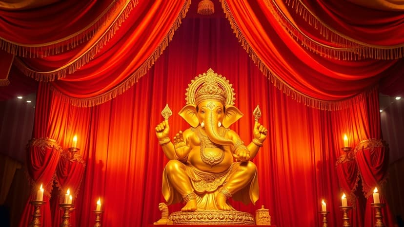 Pune's Ganeshotsav: VIP Darshan & Star-Studded Walk