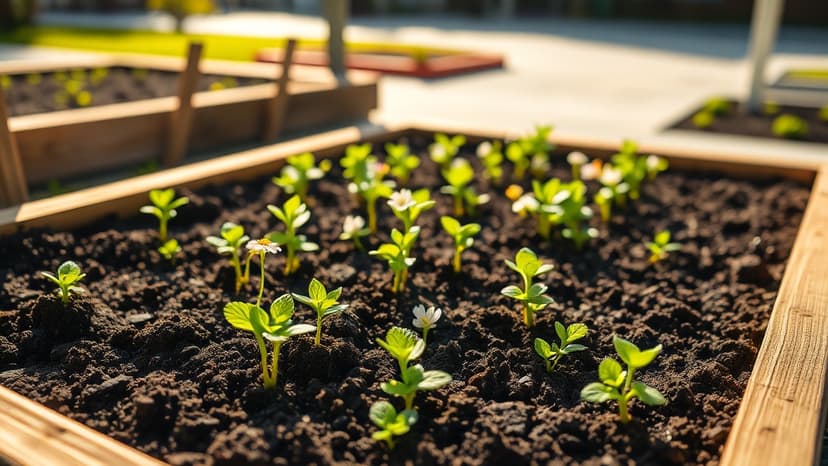 Pupils Design Eco-Garden, Work Begins