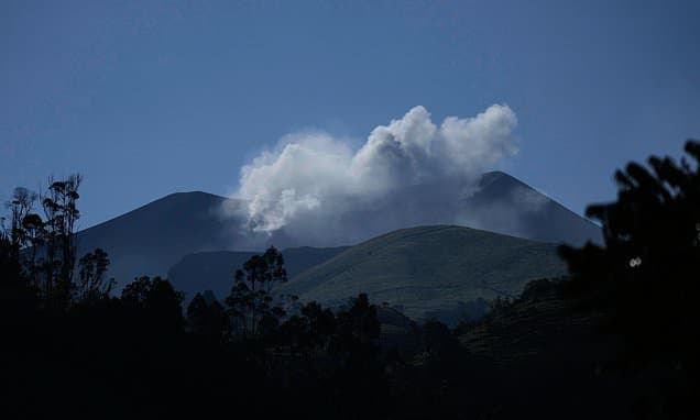 Colombian Indigenous People Embrace Sacred Volcano's Ash