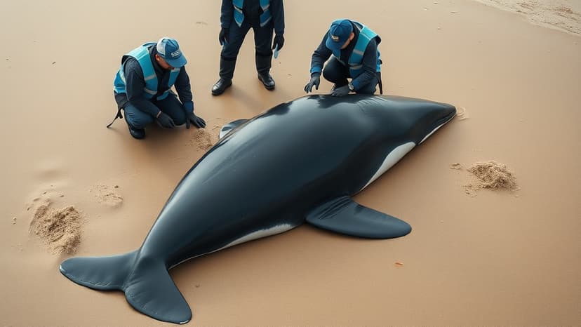 Rare Pygmy Killer Whale Stranded, Dies on Sydney Beach