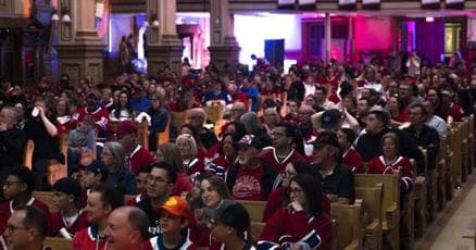 Church Pews Turn into Hockey Havens for Habs Fans