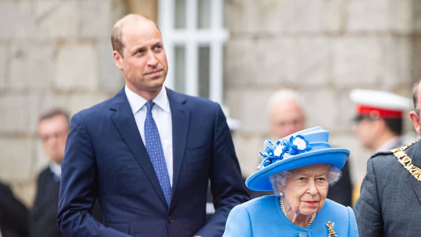 Queen's Sharp Rebuke: "Stand up, William!"
