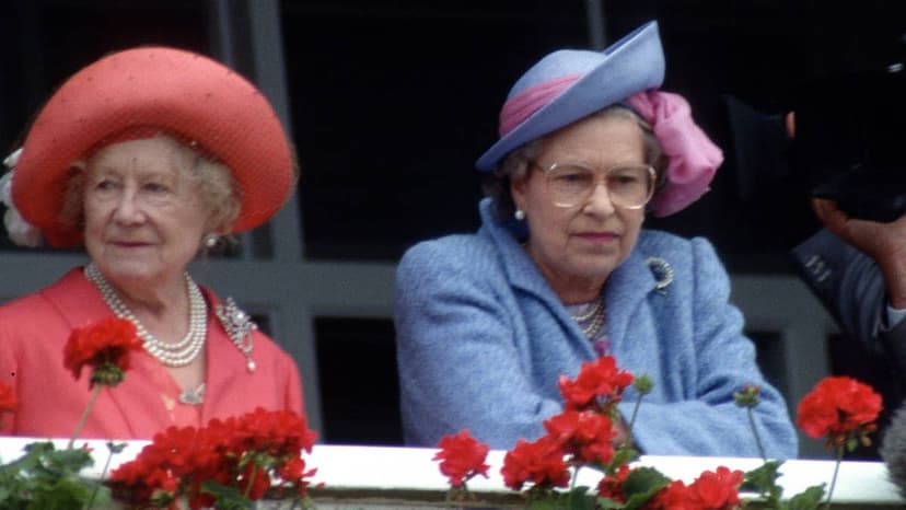 Queen Elizabeth II's Candid Derby Day Out