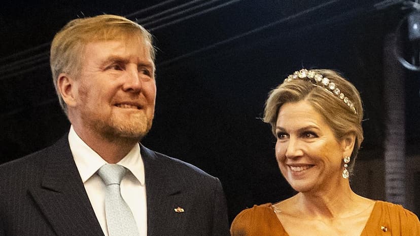Queen Máxima Dazzles in Orange Gown on Suriname State Visit