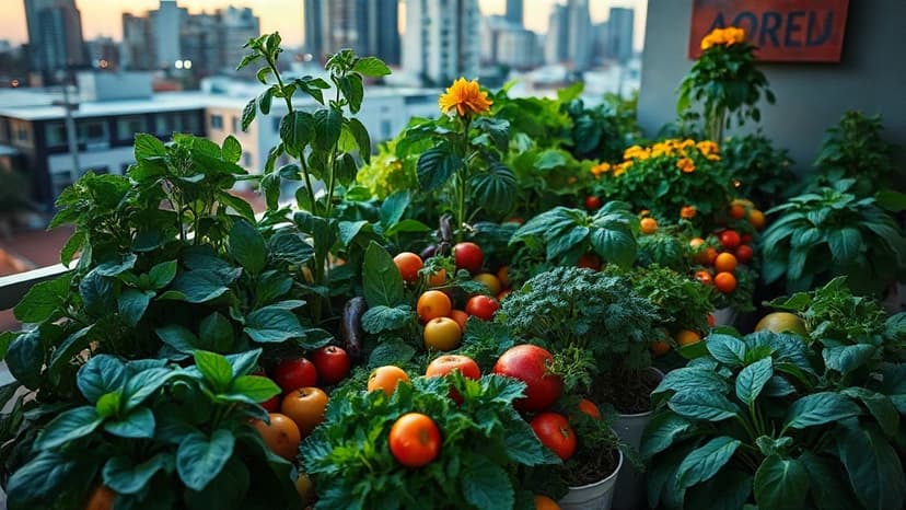 Madhavan's Mumbai Balcony: An Organic Farm Oasis