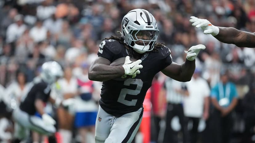 Raiders RB Jeanty Questionable, Backup Ready