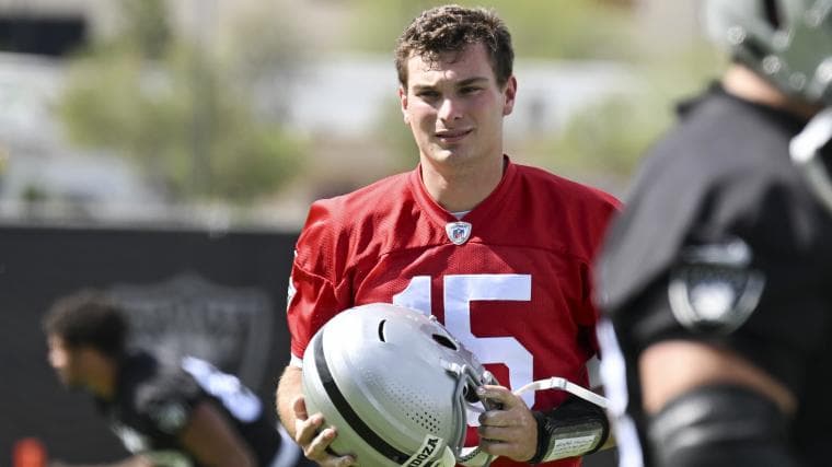Raiders QB prospect faces 'growing pains'