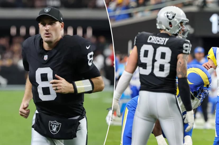 Raiders' Tough Choices: Cousins, Crosby Trades Looming?