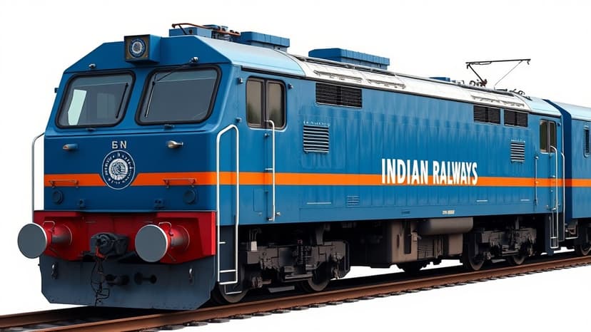 Railway Stocks Surge on Budget Buzz