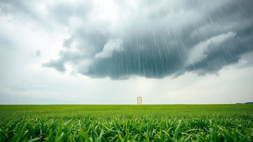Rain Threatens India-Sri Lanka Test Match