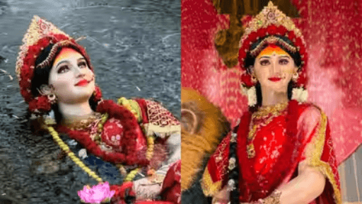 Raipur's 'Viral Mata' Idol Stirs Deep Emotions