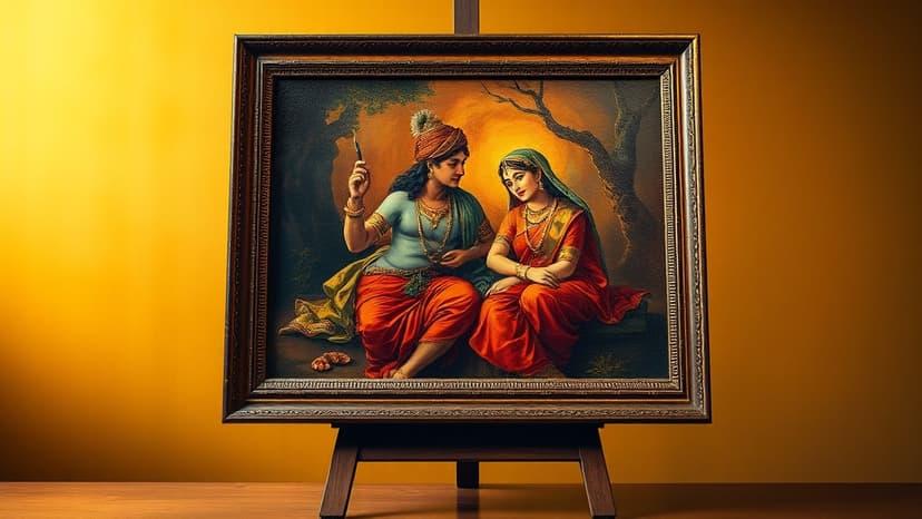 Ravi Varma Masterpiece Fetches Record ₹167 Crore