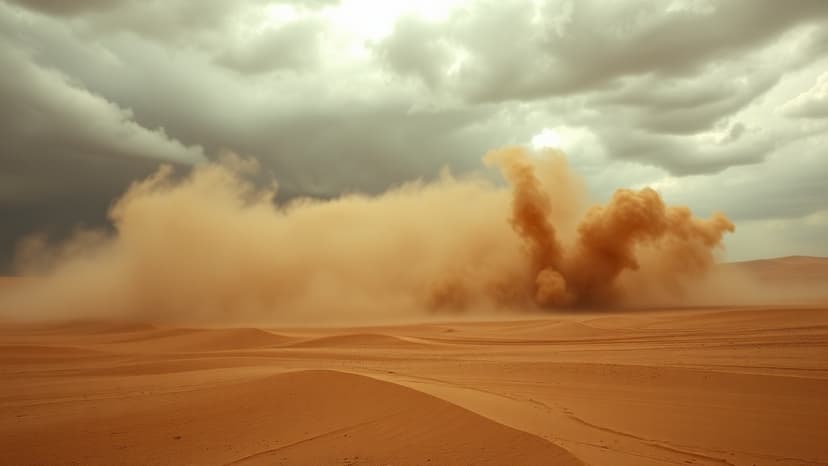 Rajasthan Heatwave Broken by Dust Storms and Hail