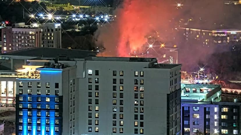 Raleigh Convention Center Roof Fire Doused