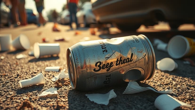 Rams Fan's Viral Tailgate Binge Sparks Concern