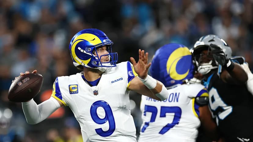 Rams Sweat Out Halftime Lead vs. Panthers