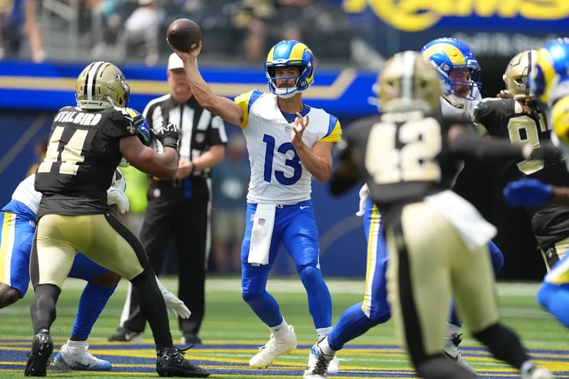 Rams QB Battle: Bennett Shines, Simpson Limited