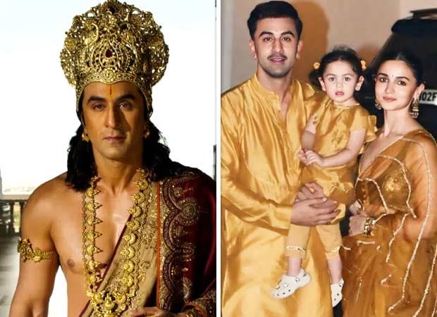Ranbir's daughter asks about Hanuman on Ramayana set