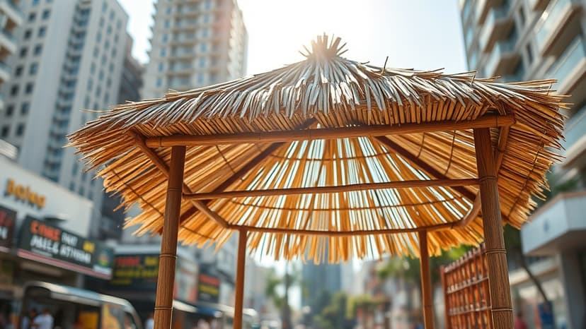 Ranchi Battles Heat: Eco-Friendly Shelters Offer Cool Relief