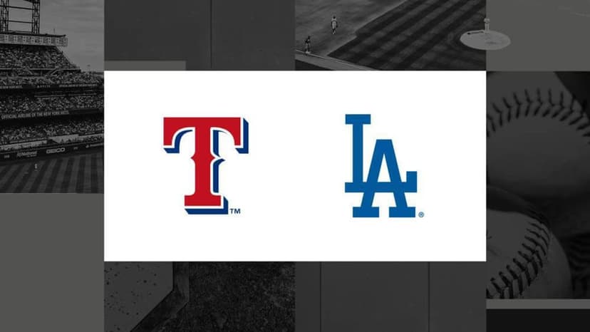 Rangers Host Dodgers in High-Stakes Matchup