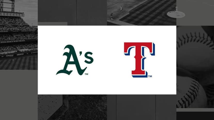DeGrom's Rangers Face Struggling Athletics