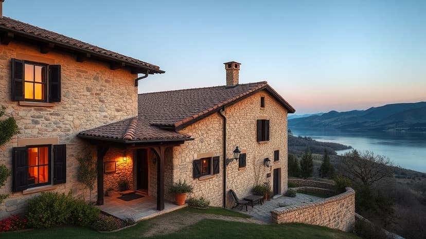Raoul Bova's Rustic Italian Retreat Revealed