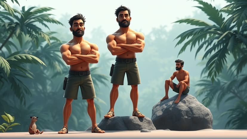 Rap Star Aitch and TikTok Sensation AngryGinge Bring Bromance to I'm A Celeb