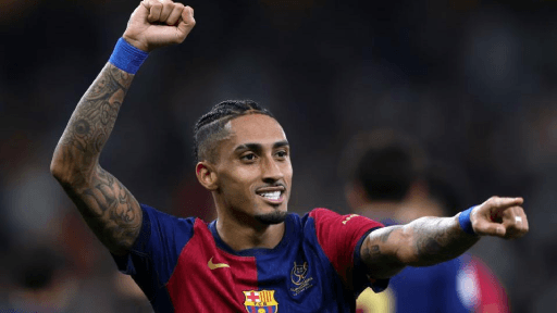 Raphinha Stars in Dominant Barca Win
