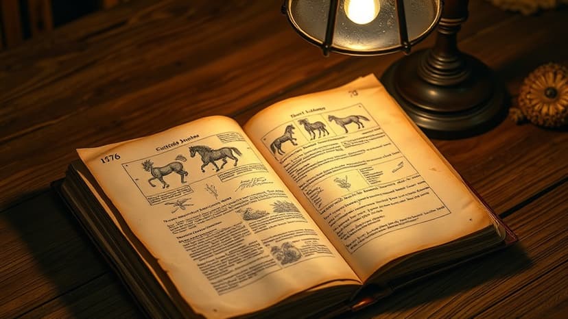 Ancient Horse Medicine Manual Unearthed!