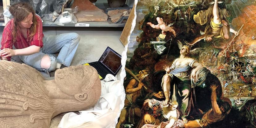 Ancient Statue Emerges from Turkish Ruins
