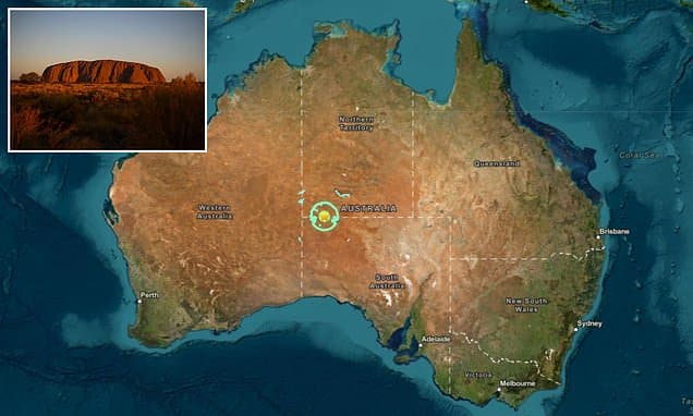Rare 5.5 Quake Shakes Central Australia