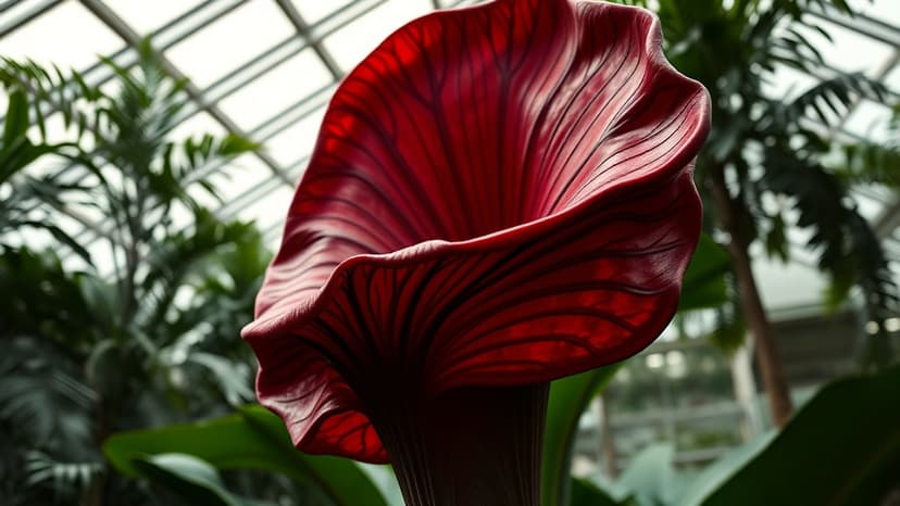 Rare 'Corpse Flower' Blooms in Australia, Draws Thousands