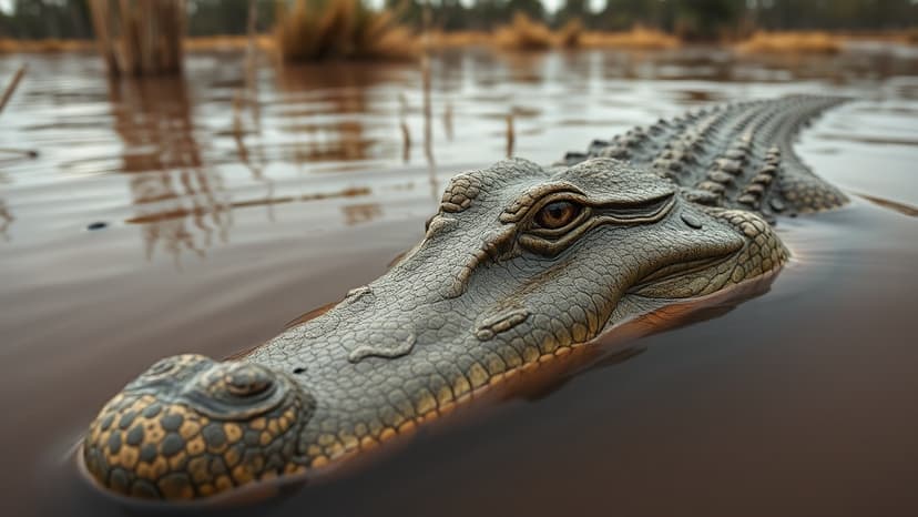 Rare Croc Found Far From Home in Australian City