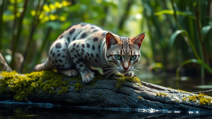 Rare Fishing Cat Spotted in Jhilmil Jheel Reserve