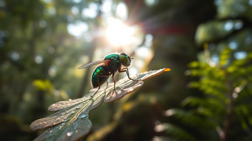 Rare Green Hoverfly Booms in New Forest