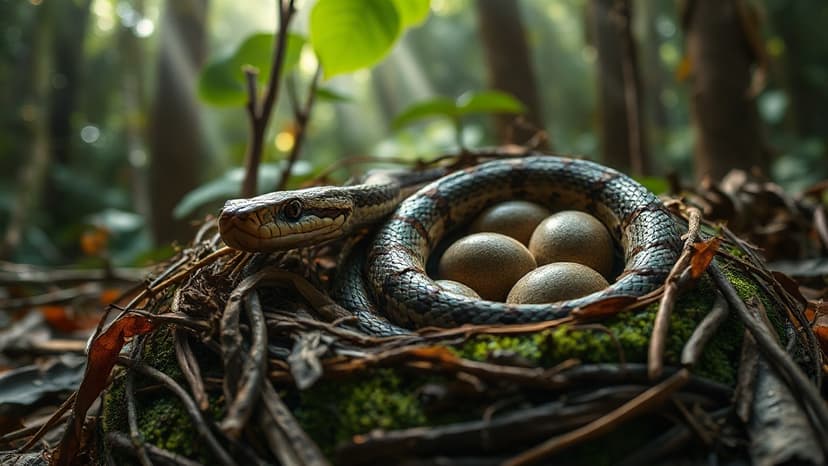 Elusive King Cobra Builds Rare Nest in Nepal
