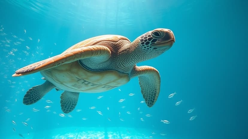 Rare Turtle Rescued, Begins Rehab in UK