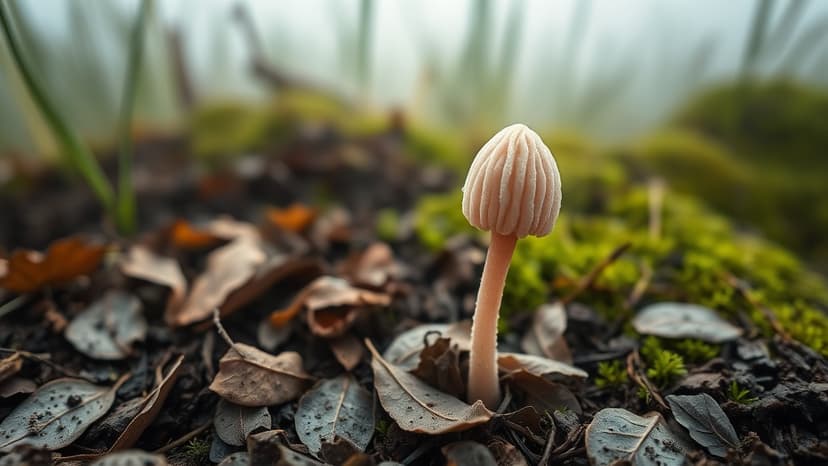 Rare Pink Fungus Found in Great Britain!