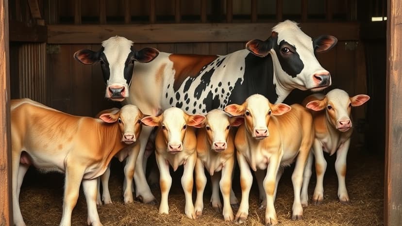 Rare Quintuplet Birth Stuns Northern Ireland Farmer